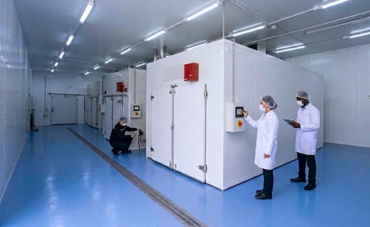 Horno AGRODRYIA instalado en planta agroindustrial